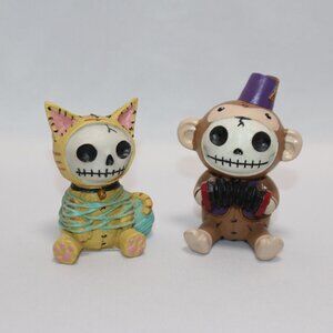 Summit Collection Cat and Monkey Figurines